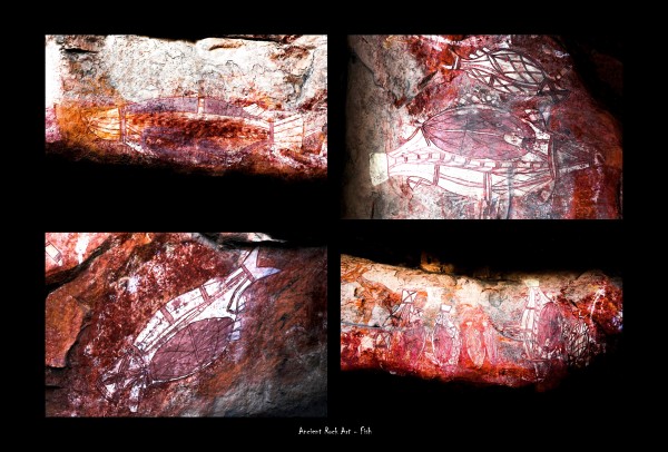 Ancient Rock Art  - 2 by Lexa Harpell